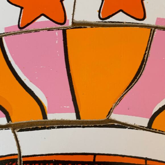 Playskool Puzzle Grover Hot Air Balloon Sesame Street Vtg 10 Wooden Pieces 1979 - Picture 6 of 11